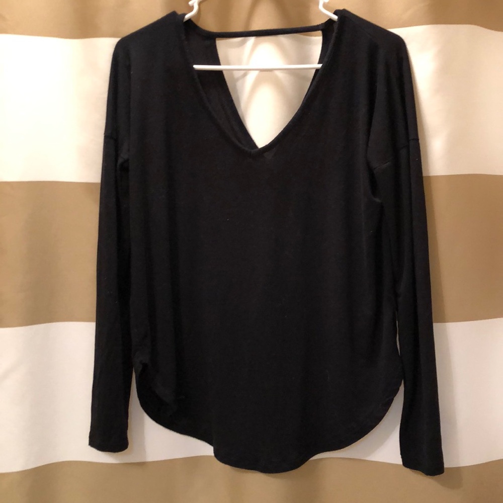 GAP Luxe Black Long Sleeve